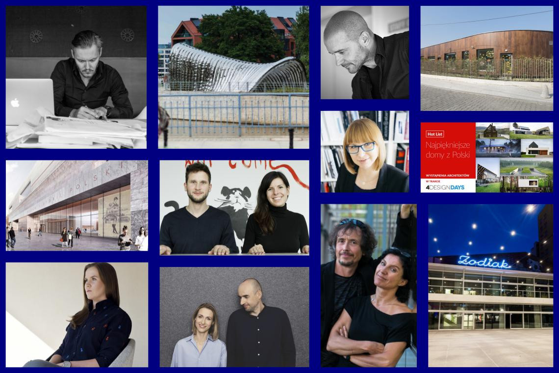 Najciekawsze projekty komercyjne i publiczne oraz najpiękniejsze domy. Zapraszamy na 4 Design Days!