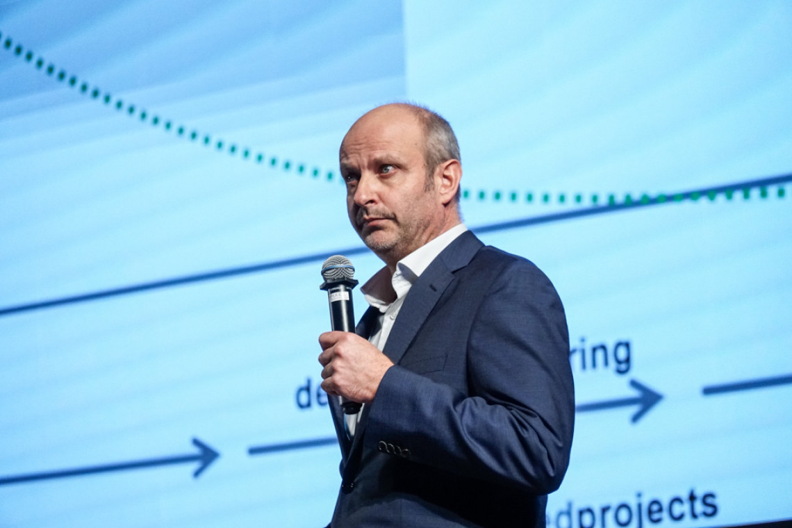 Menno Rubbens, właściciel Cepezed Projects, fot. PTWP Circular economy to nie tylko dbałość o środowisko, ale również synonim zwielokrotnionych profitów biznesowych