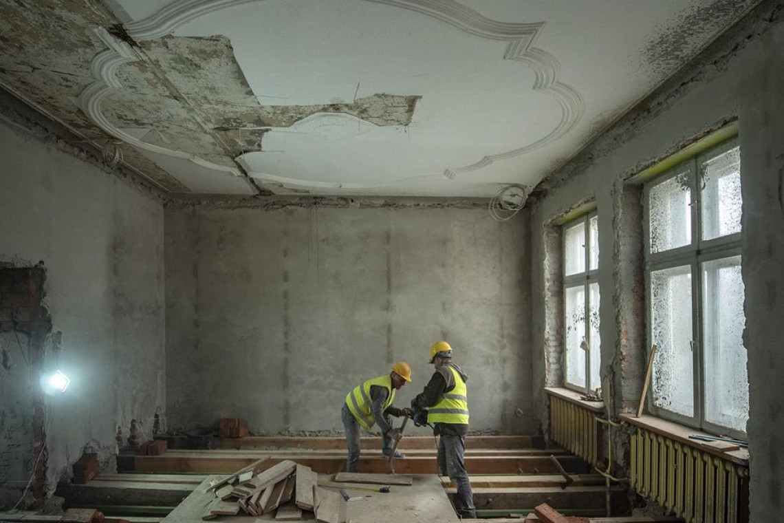 fot. UM Łódź Kolejna łódzka kamienica w ścisłym śródmieściu w trakcie rewitalizacji