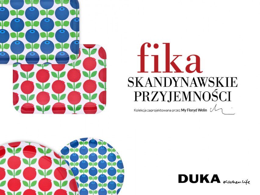 fot. mat. prasowe Duka Oto efekt współpracy Duka ze szwedzką projektantką My Floryd Welin