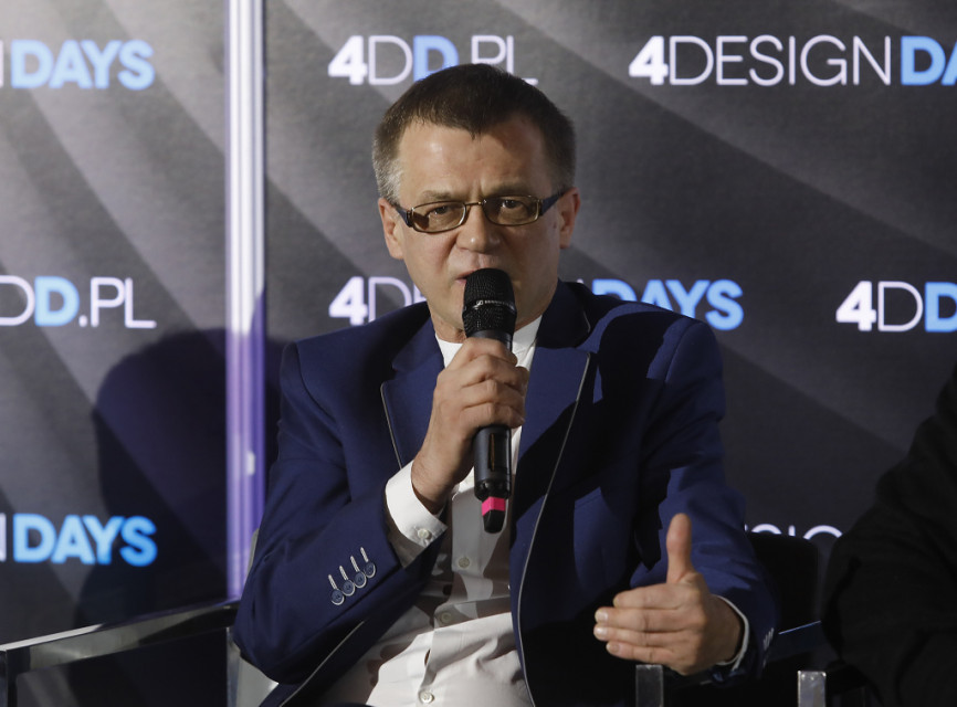 Piotr Zaczkowski, dyrektor, Katowice Miasto Ogrodów, Instytucji Kultury im. Krystyny Bochenek, fot. PTWP Murale jak akupunktura