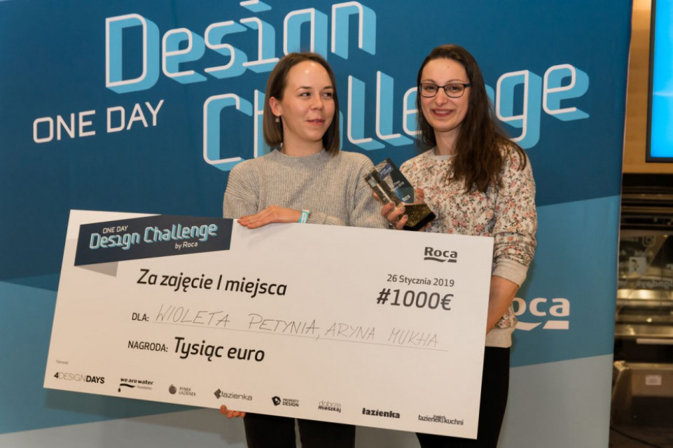 Oto zwycięzcy 2. edycji Roca One Day Design Challenge