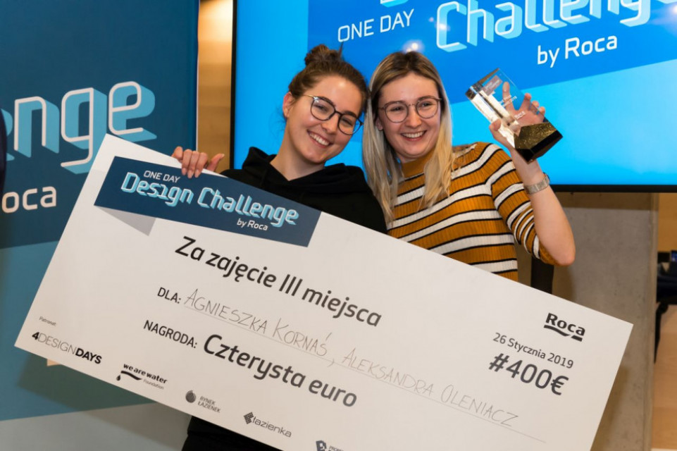Oto zwycięzcy 2. edycji Roca One Day Design Challenge