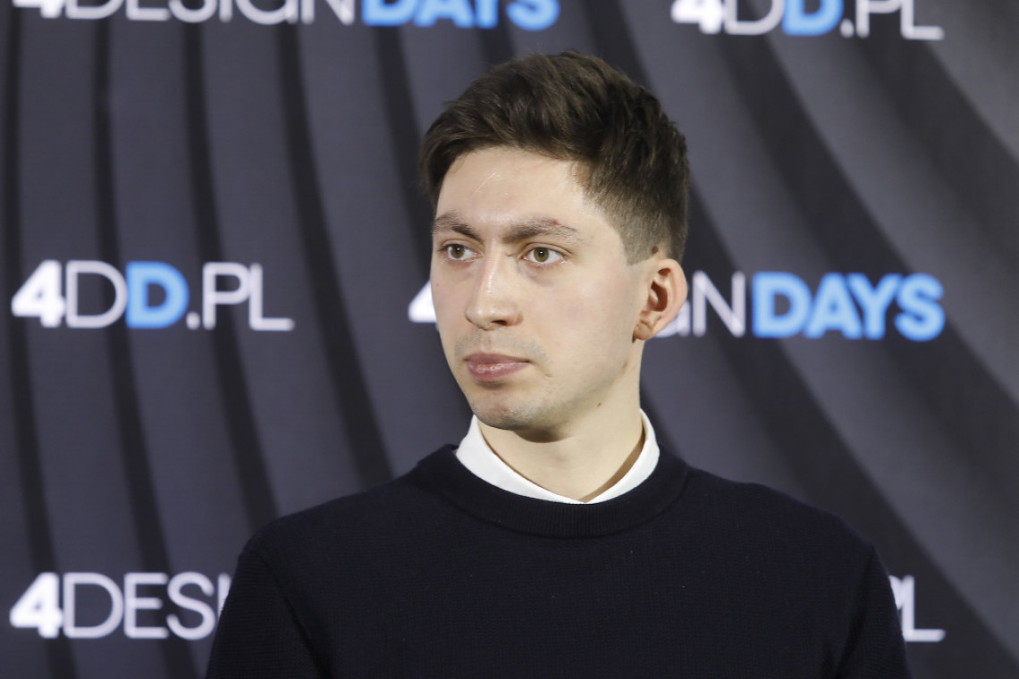 Michał Hondo, który otrzymał nagrodę specjalną Fundacji We Are Water w siódmej edycji międzynarodowego konkursu Roca - jumpthegap Projekty powinny być bardziej przemyślane i ponadczasowe