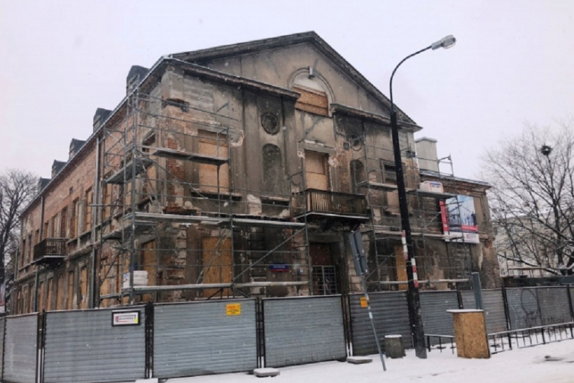 Fot. SZRM / UM Warszawa Pałacyk Konopackiego znów zalśni