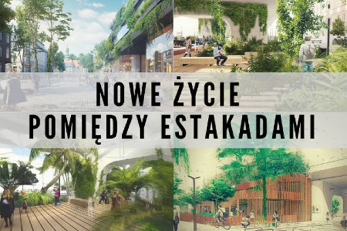 Fot. dialogspoleczny.krakow.pl Nowe życie pomiędzy estakadami. Co dalej z krakowską inwestycją?