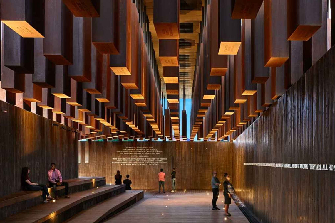 The National Memorial for Peace and Justice, Montgomery, Alabama, Stany Zjednoczone, fot. mat. pras. Projekty #2018 ze świata, które warto znać