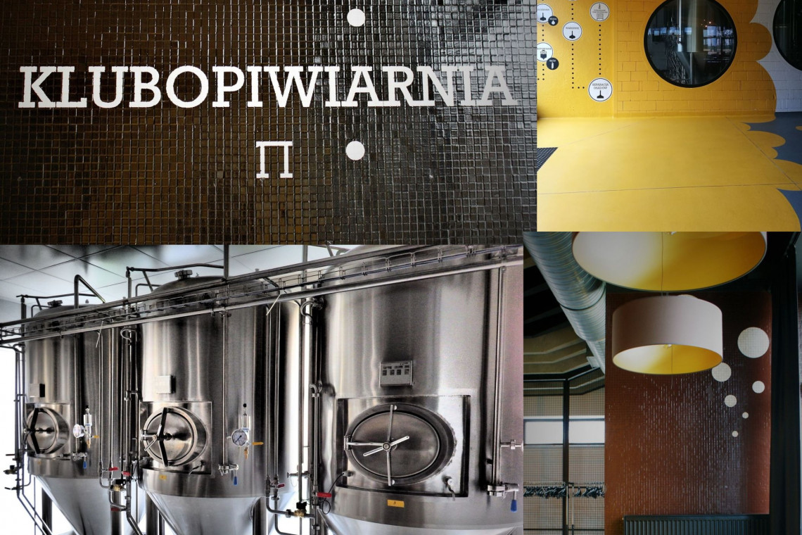Klubopiwiarnia czyli mikrobrowar w Łodzi, projekt mia architekci fot. mat. arch. Takiego miejsca w Łodzi jeszcze nie było! Zaglądamy do wnętrza niezwykłej klubopiwiarni
