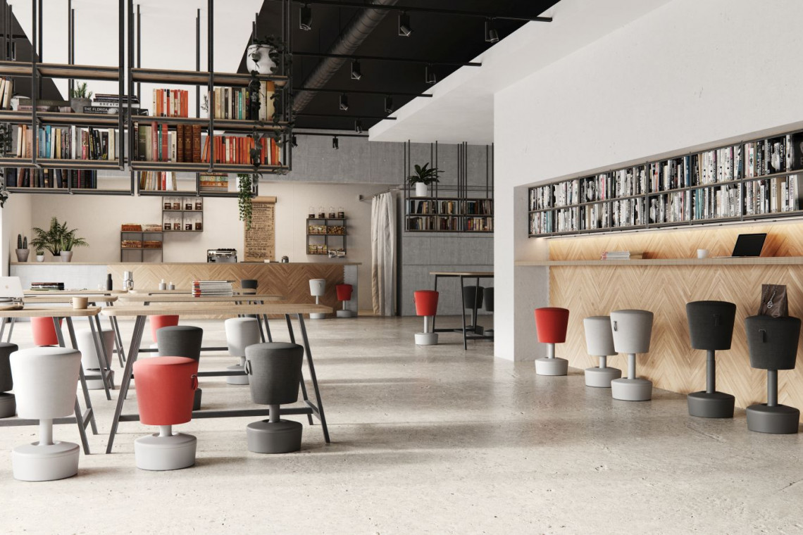 meble Micke marki Profim, fot. mat. praswe Magia coworkingu
