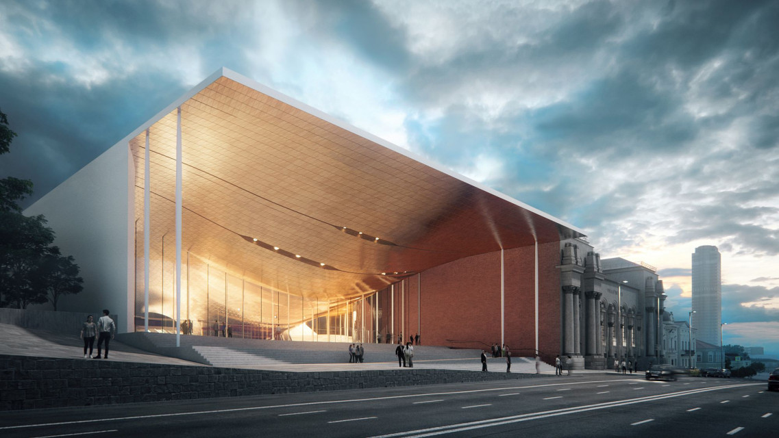 Sverdlovsk Philharmonic Concert Hall - projekt Zaha Hadid Architects, fot. VA Zaha Hadid Architectes znów górą! Zaprojektują kolejną filharmonię