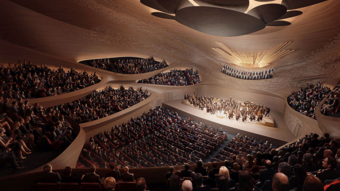 Sverdlovsk Philharmonic Concert Hall - projekt Zaha Hadid Architects, fot. VA Zaha Hadid Architectes znów górą! Zaprojektują kolejną filharmonię