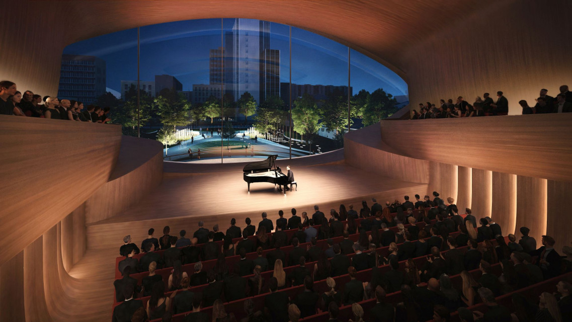 Sverdlovsk Philharmonic Concert Hall - projekt Zaha Hadid Architects, fot. VA Zaha Hadid Architectes znów górą! Zaprojektują kolejną filharmonię