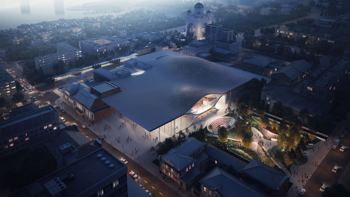 Sverdlovsk Philharmonic Concert Hall - projekt Zaha Hadid Architects, fot. VA Zaha Hadid Architectes znów górą! Zaprojektują kolejną filharmonię