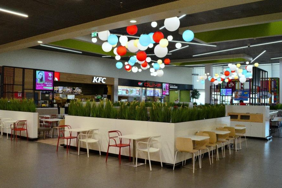 fot. mat. pras. Gemini Park Tarnów z nowym food courtem