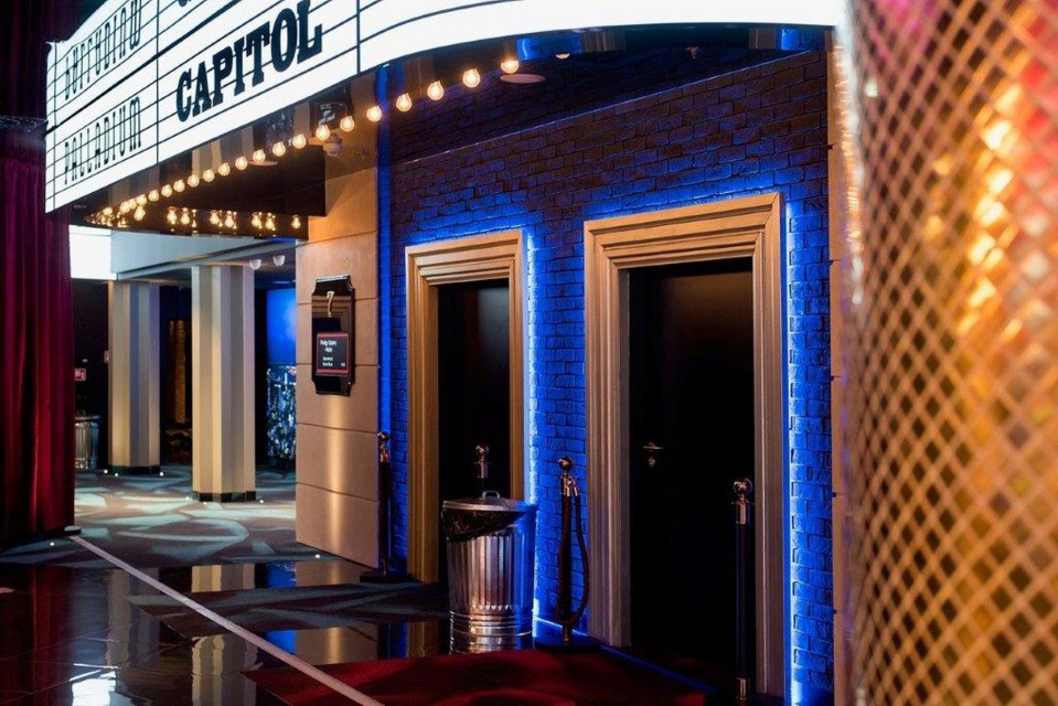 Kino Helios Blue City proj. Gierałtowski&Partnerzy Extract Design z Ege Carpets od Carpet Studio Nowy Jork, "foyer experience" i sale premium, czyli pierwszy Helios w Warszawie!