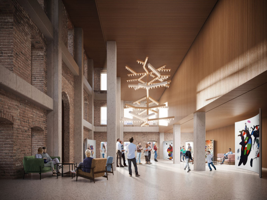 MVRDV pokazało najnowsze wizualizacje Concordia Hub. To będzie zjawiskowa inwestycja na Wyspie Słodowej!
