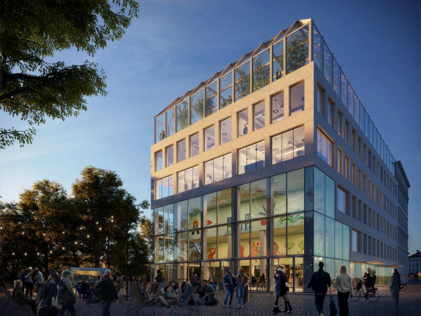 fot. mat. prasowe MVRDV pokazało najnowsze wizualizacje Concordia Hub. To będzie zjawiskowa inwestycja na Wyspie Słodowej!