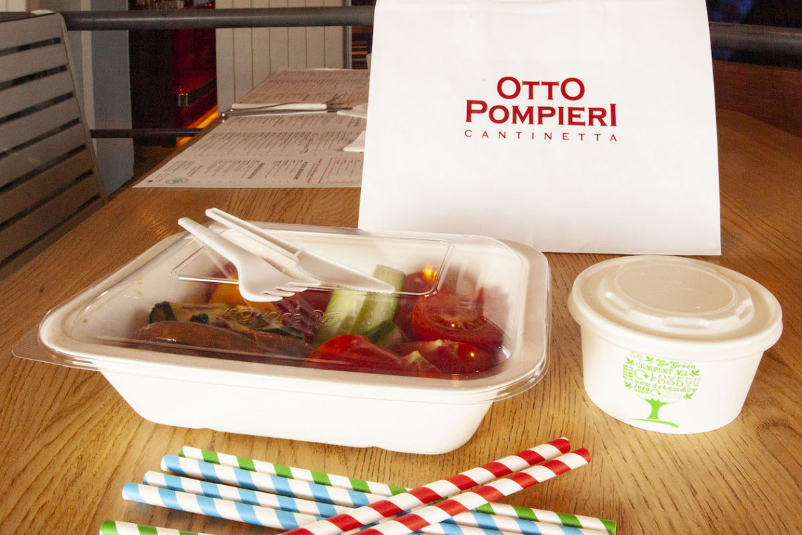 fot. mat. prasowe Otto Pompieri wycofał plastikowe słomki i wprowadził ekologiczne opakowania