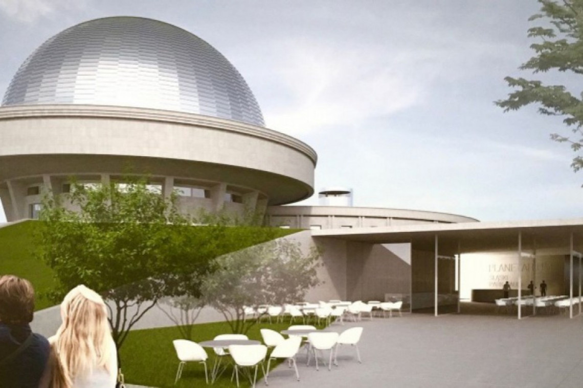 Zakończenie modernizacji i rozbudowy zaplanowano na koniec 2020 roku (fot. umws) Planetarium Śląskie przejdzie prawdziwą metamorfozę. Znamy wykonawcę modernizacji