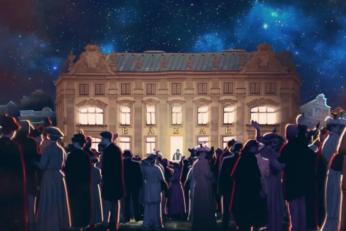 fot. www.poznan.pl Festival of Lights na elewacji Teatru Wielkiego