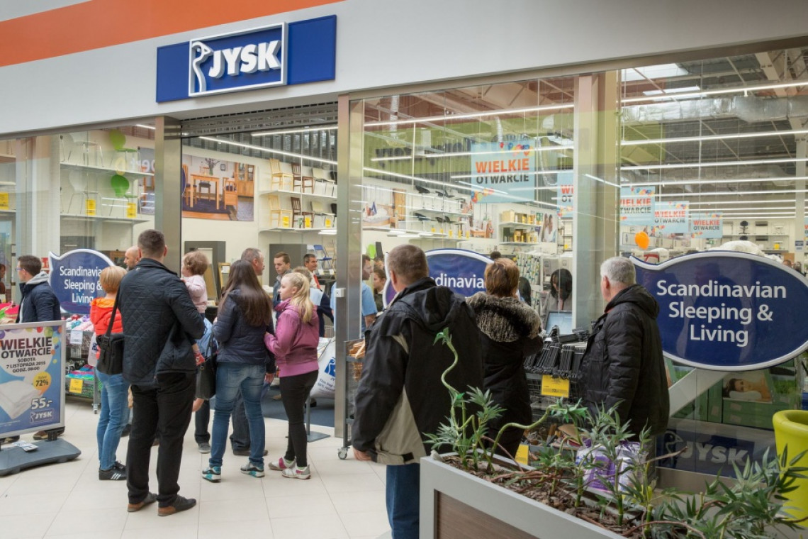 fot. mat. pras. Jysk z nowym konceptem. Przeważa styl scandic