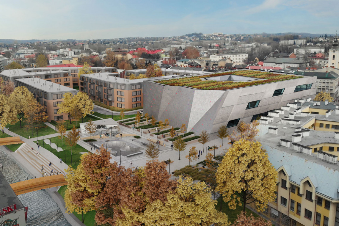 fot. mat. pras. Centrum Bielska-Białej na nowo. Rewolucyjny projekt Cavatiny