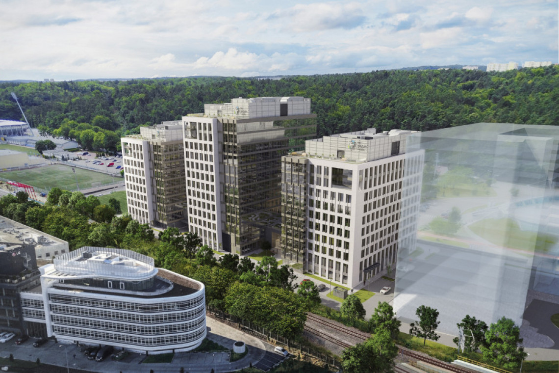 fot. mat. pras. W Gdyni rusza budowa biurowego giganta. To projekt AHR Architects