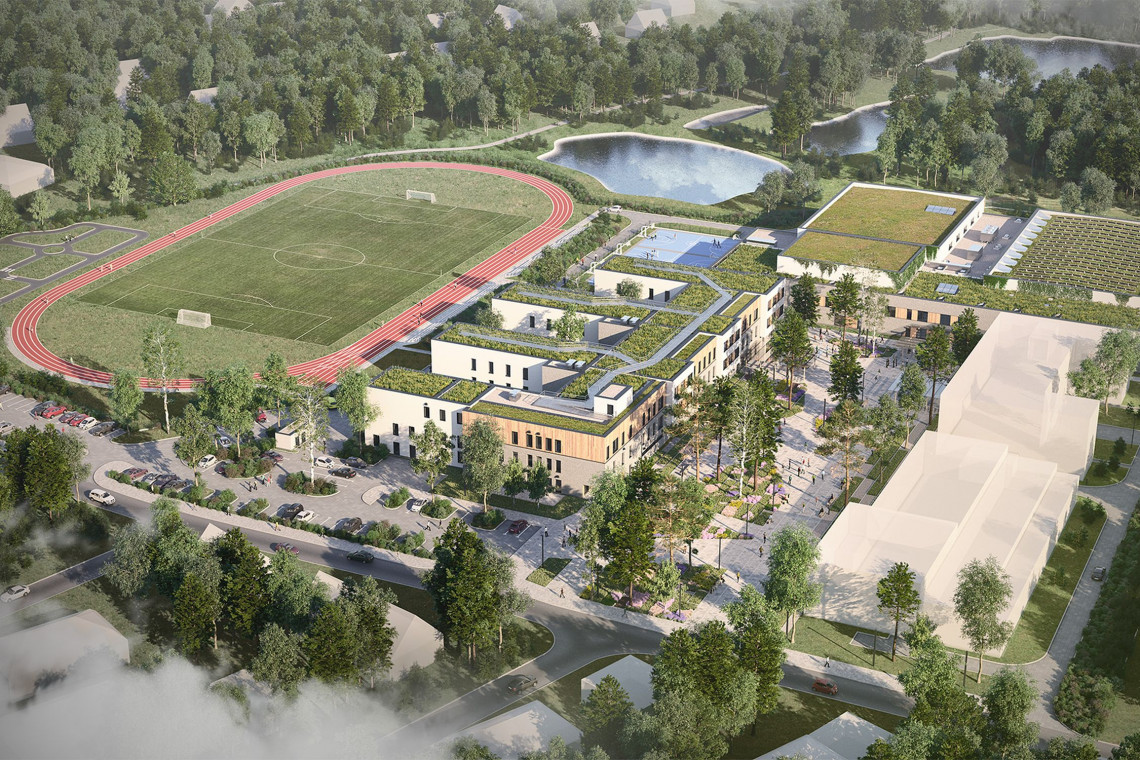 Mareckie Centrum Edukacyjno-Rekreacyjne z założenia "zero-energetyczne", fot. mat. Mareckie Centrum Edukacyjno-Rekreacyjne Prymusi z ekologiczną odznaką. Tylko trzy szkoły w Polsce mają takie certyfikaty