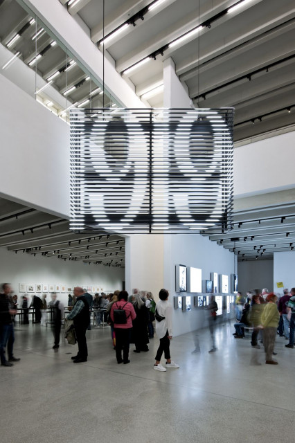 Blick in das erste Obergeschoss, Foto: Andrew Alberts, © heike hanada laboratory of art and architecture 2019 Muzeum Bauhausu w Weimarze już otwarte. To imponujący projekt!