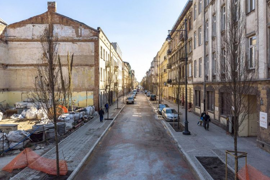 fot. UM Łódź Łódzkie ulice na finiszu remontów