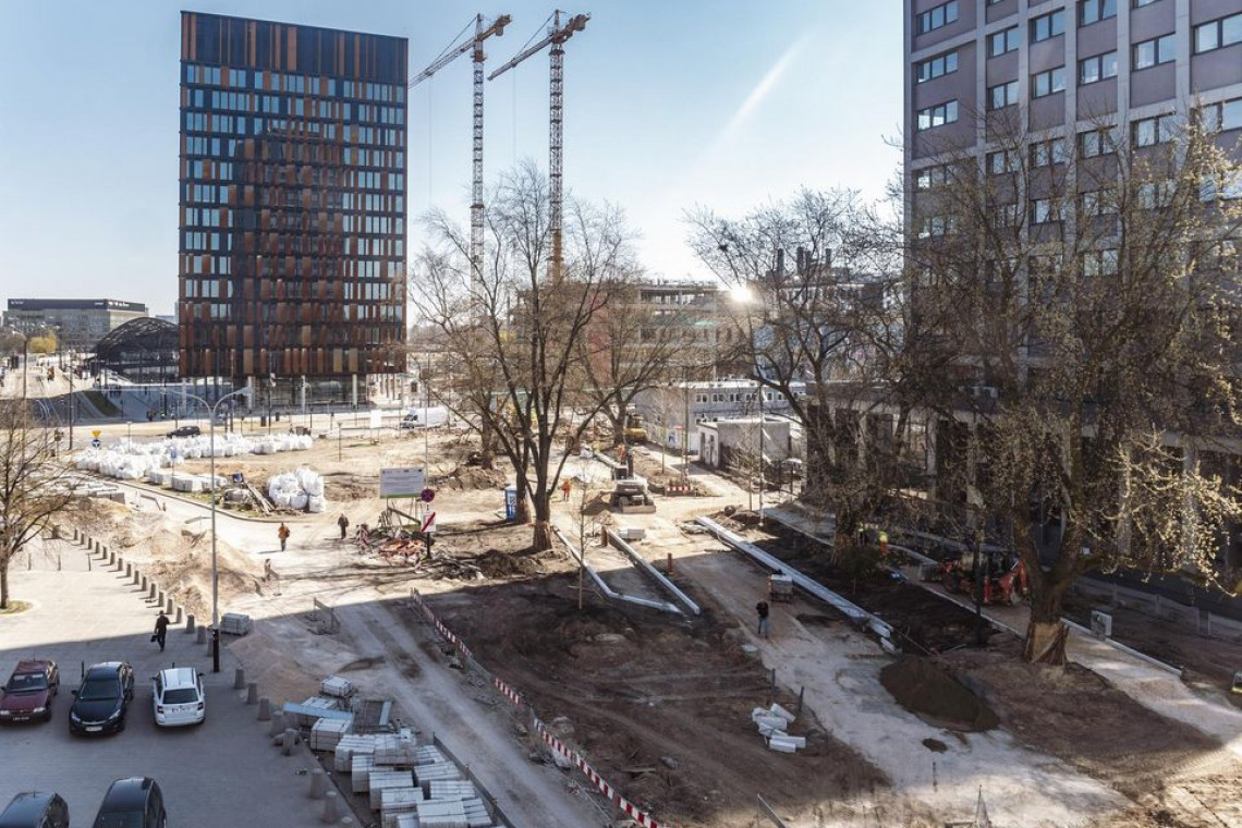 fot. Stefan Brajter / UMŁ Nowy wygląd i więcej zieleni. Łódź kończy przebudowę ul. Traugutta