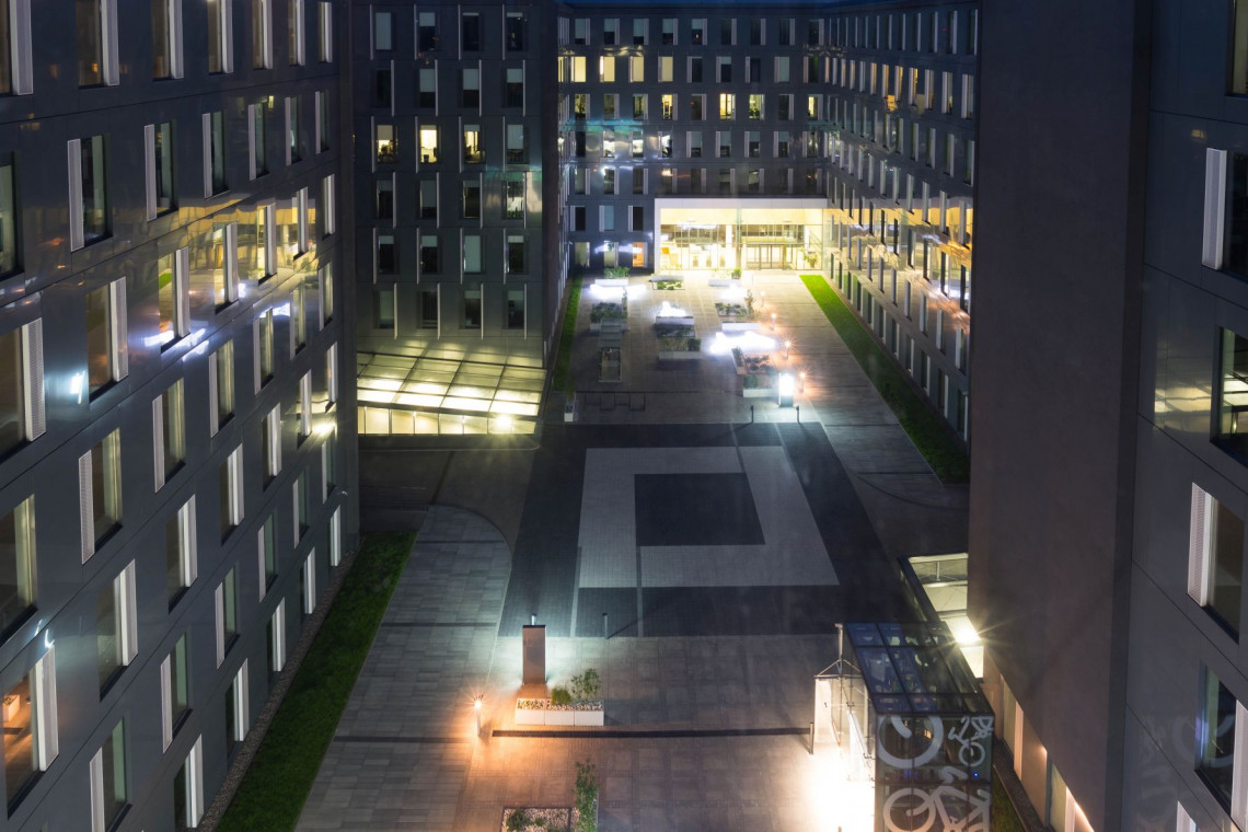 University Business Park fot. mat. GTC Zielone biura rozkwitły w sercu Łodzi