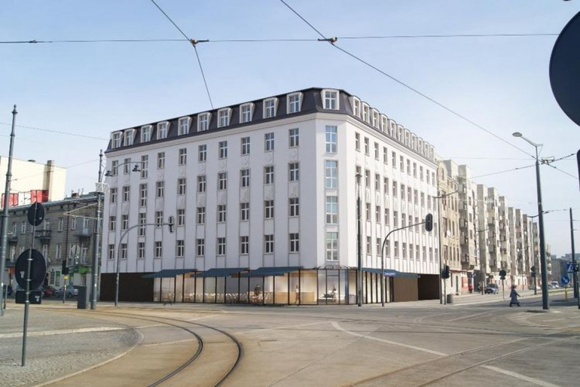 Przykładowa wizualizacja projektu , mat. 4Design architekci i inżynierowie Zburzą i wybudują od nowa. Nowe życie łódzkiej kamienicy