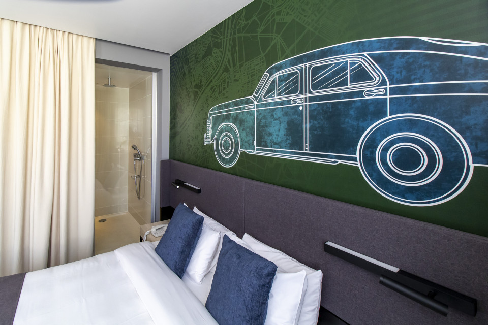 fot. mat. pras. Opowieść o Warszawie i brandwall z „Syrenką”, czyli nowe oblicze hotelu Mercure Warszawa Grand