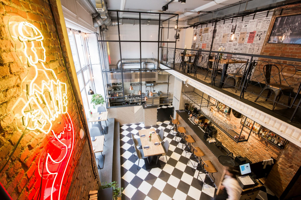 Gruby Josek. Proj. The Space. Fot. Piotr Czaja Top 10 gastro z charakterem: restauracje, bary i kawiarnie, których wnętrza robią wrażenie