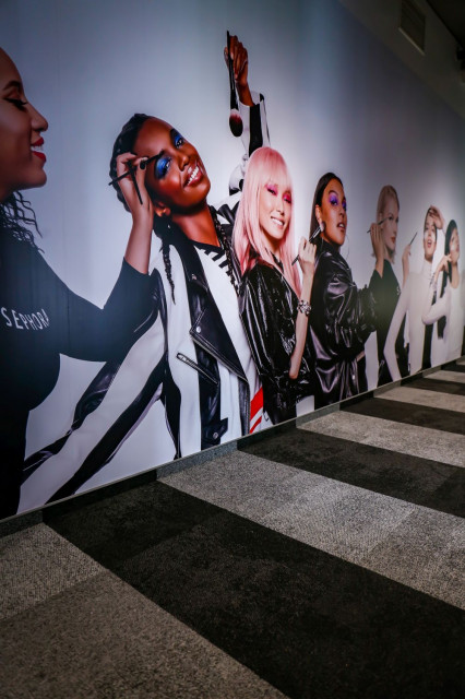 Biuro Sephora Polska fot. mat. prasowe Autorskie grafiki, strefa chillout i duch eko. Zajrzeliśmy do nowej siedziby Sephora Polska