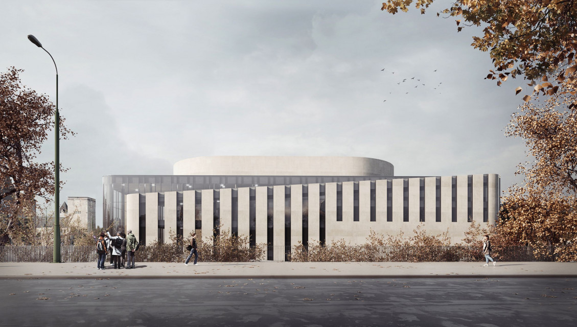 fot. mat. architektów Pomysł na teatr muzyczny w Poznaniu