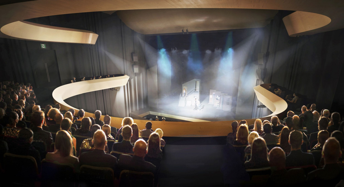 fot. mat. architektów Pomysł na teatr muzyczny w Poznaniu