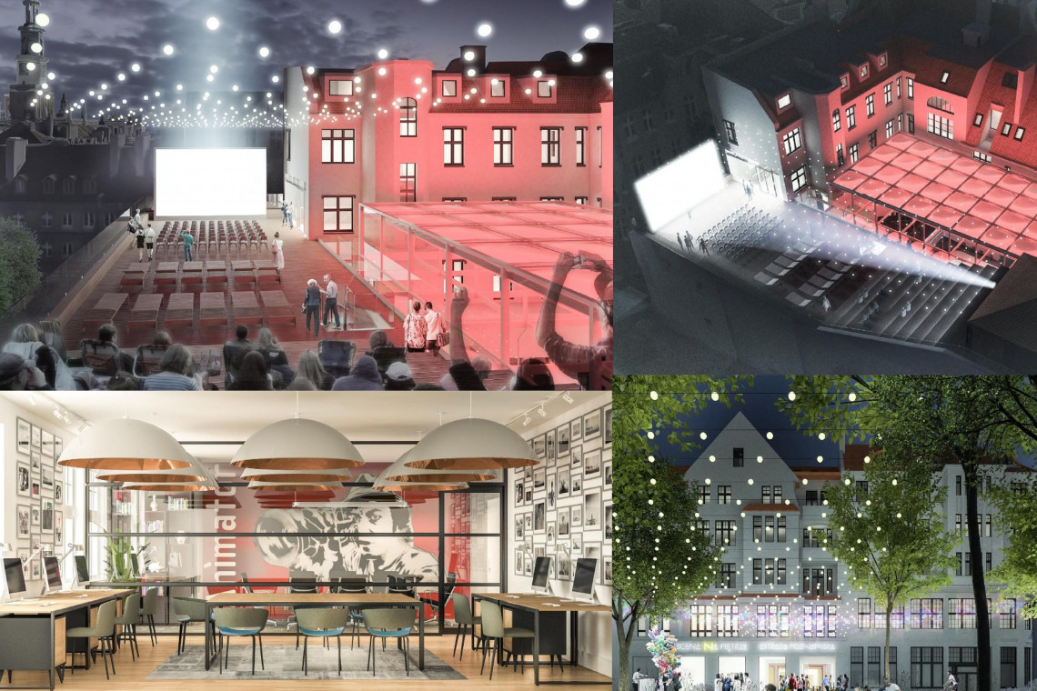 fot. mat. UM Poznań Wybrano projekt nowej siedziby Estrady Poznańskiej