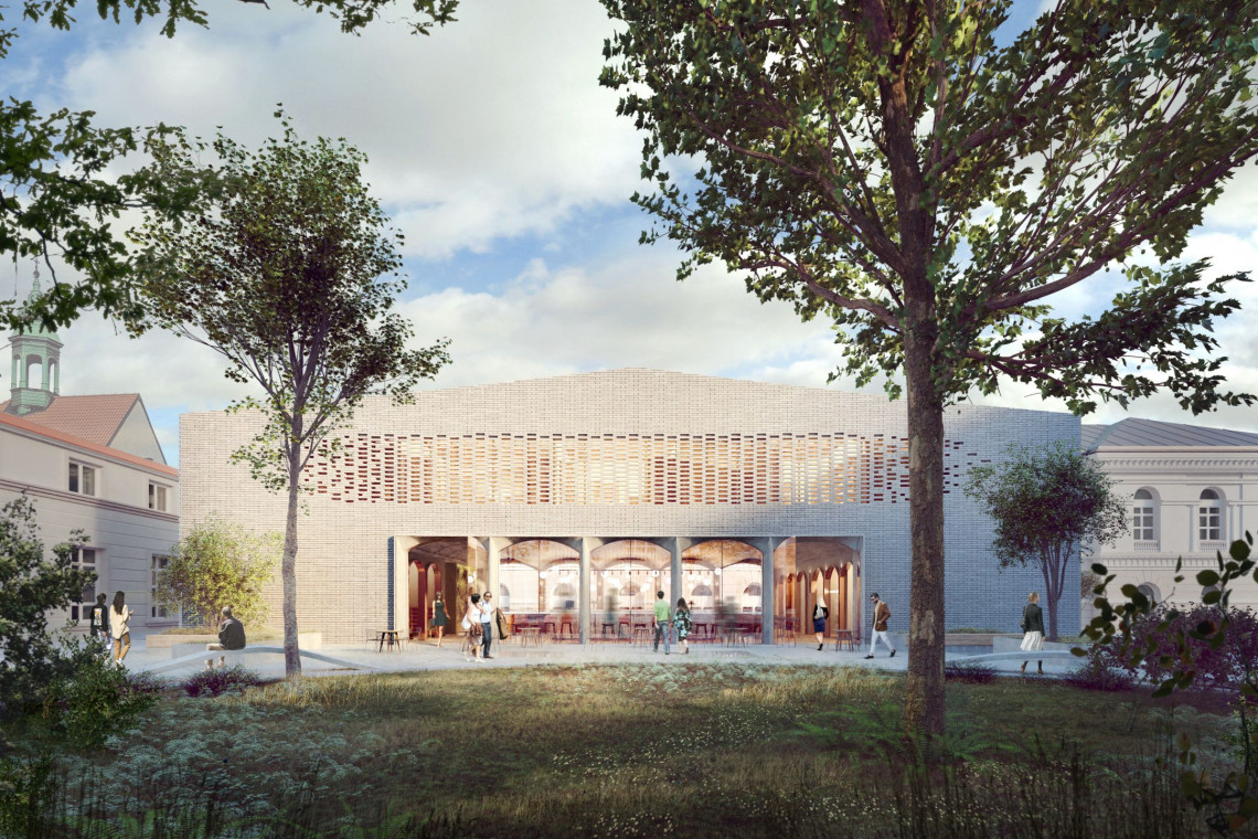 fot. mat. GID Studio Nie wygrali, ale projekt robi wrażenie. Oto pomysł poznańskich architektów na przyszłą wizytówkę UW