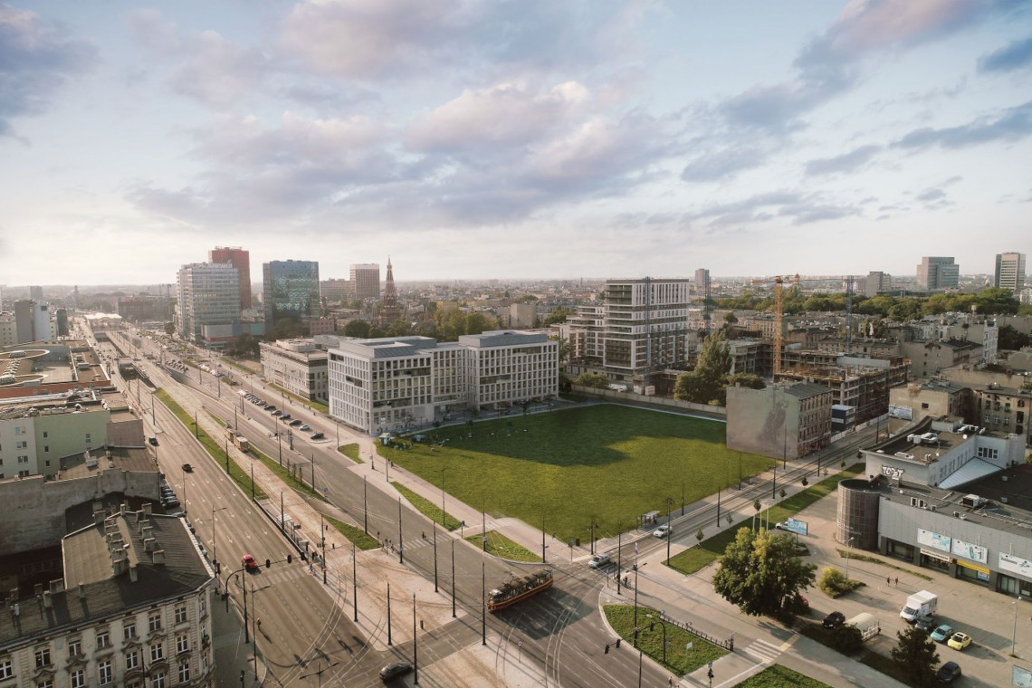 Echo Investment reaguje na potrzeby biznesu. Rusza budowa biurowca REACT w Łodzi fot. mat. prasowe Łódzki pierwiastek w biurowej przestrzeni