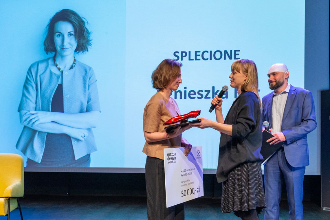 Mazda Design Award 2019 - Agnieszka Bar, Alicja Patanowska, Szymon Sołtysik fot. mat. prasowe Mazda Polski design jest kobietą! Znamy zwyciężczynię 10. edycji konkursu Mazda Design 2019