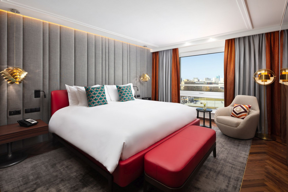 Sofitel Warsaw Victoria, apartament prezydencki fot. mat. prasowe Apartamenty Sofitel Warsaw Victoria w nowej odsłonie