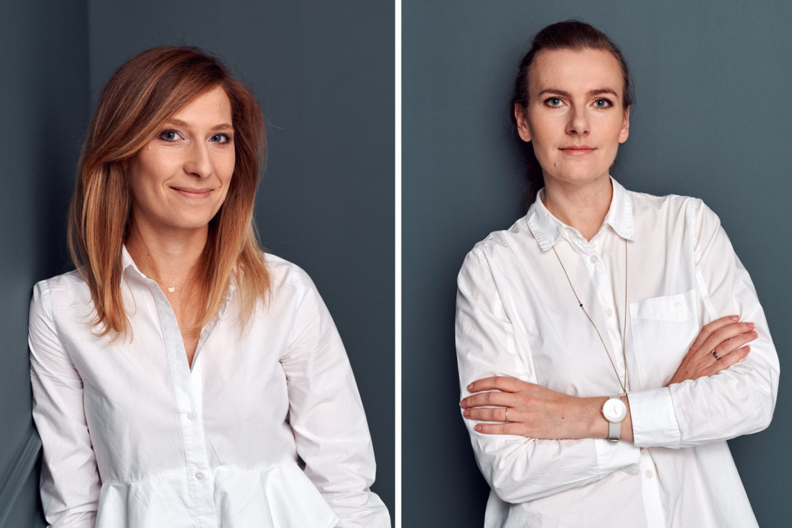Hanna Pietras i Małgorzata Kowalczyk-Wiankowska z Hanna Pietras Architects fot. mat. arch. Luksus zatopiony w detalach. O najnowszej renowacji wnętrz hotelu Sofitel Warsaw Victoria