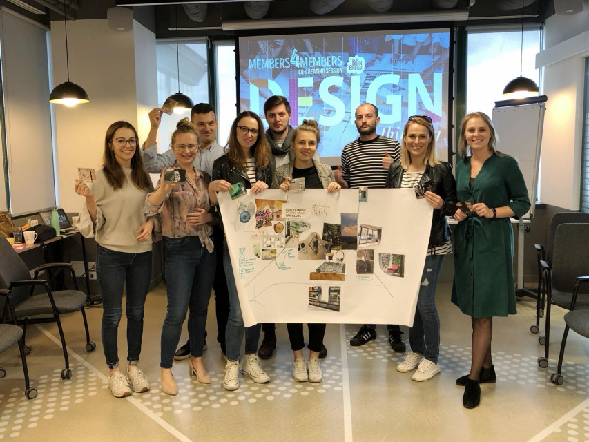 W Brain Embassy przy Al. Jerozolimskich 181B w Warszawie odbyły się warsztaty Design Thinking fot. mat. prasowe Adgar stawia na Design Thinking. Za pomocą warsztatów projektuje najnowszą lokalizację Brain Embassy przy Czackiego