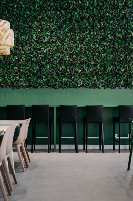 fot. mat. pras. Bajkowa natura Szwecji, morze Bałtyckie i las. Nowa restauracja IKEA Targówek zachwyca motywami i designem