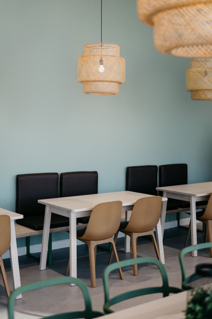 fot. mat. pras. Bajkowa natura Szwecji, morze Bałtyckie i las. Nowa restauracja IKEA Targówek zachwyca motywami i designem