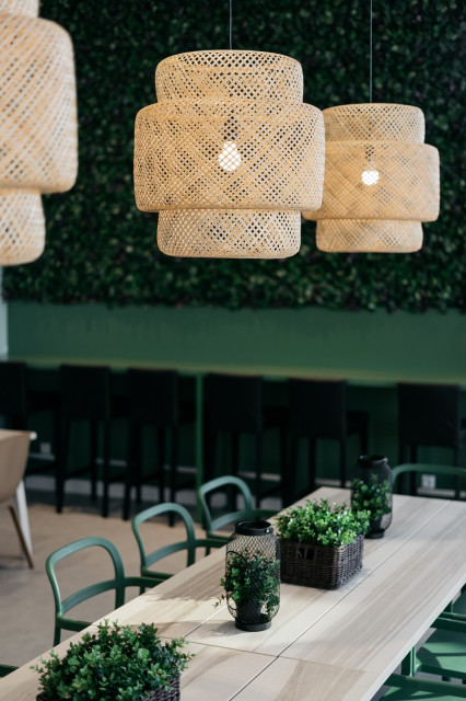 fot. mat. pras. Bajkowa natura Szwecji, morze Bałtyckie i las. Nowa restauracja IKEA Targówek zachwyca motywami i designem