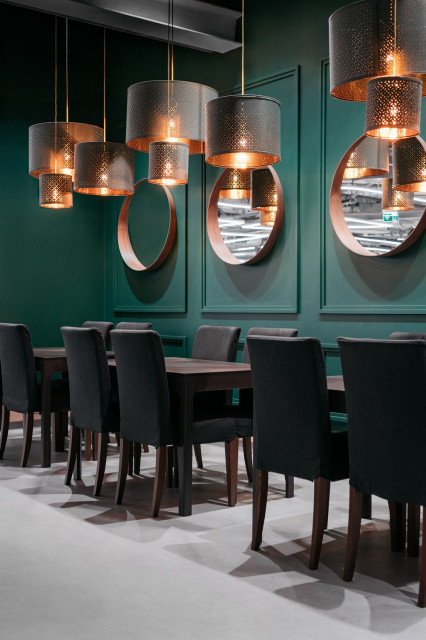 fot. mat. pras. Bajkowa natura Szwecji, morze Bałtyckie i las. Nowa restauracja IKEA Targówek zachwyca motywami i designem