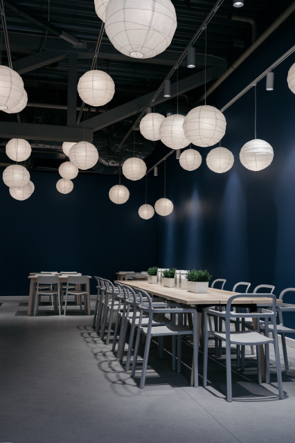fot. mat. pras. Bajkowa natura Szwecji, morze Bałtyckie i las. Nowa restauracja IKEA Targówek zachwyca motywami i designem